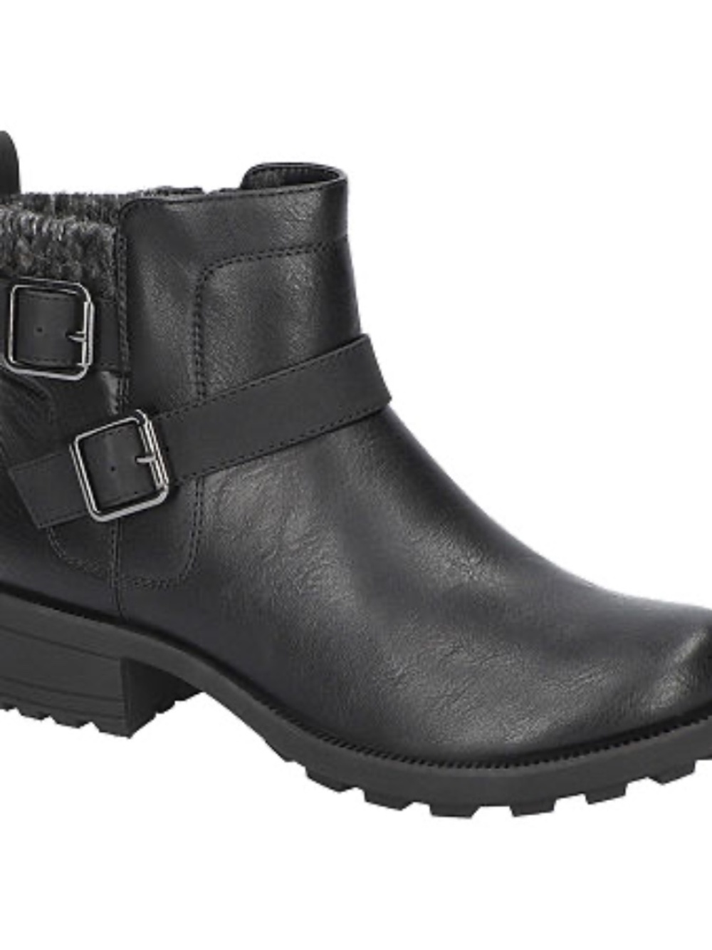 Easy Street Women's Kourt Slip Resistant Ankle Boots - Black